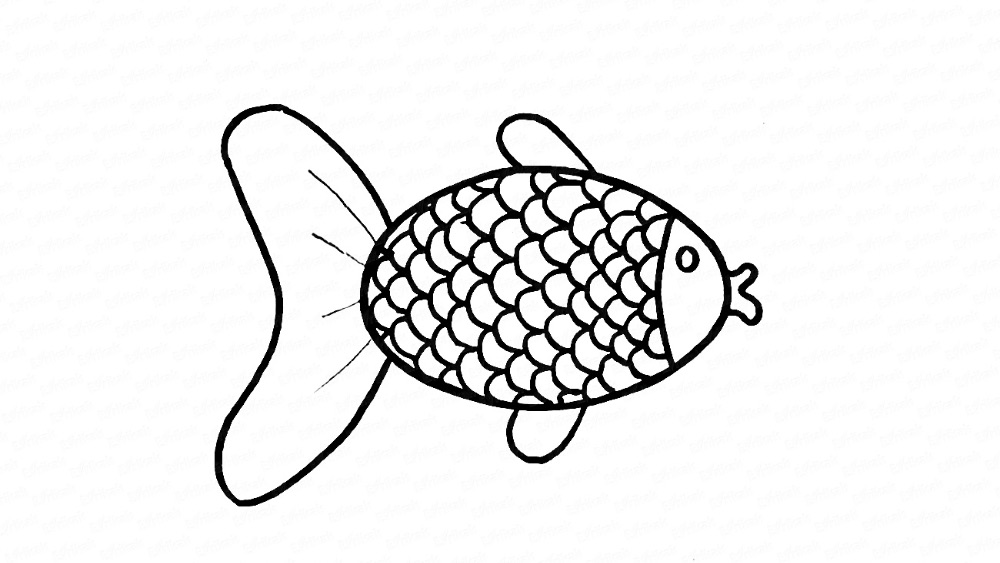 Как нарисовать рыбку карандашом