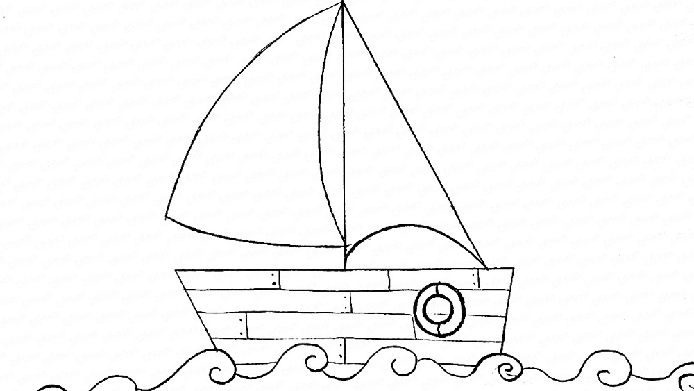 Как легко и быстро нарисовать кораблик