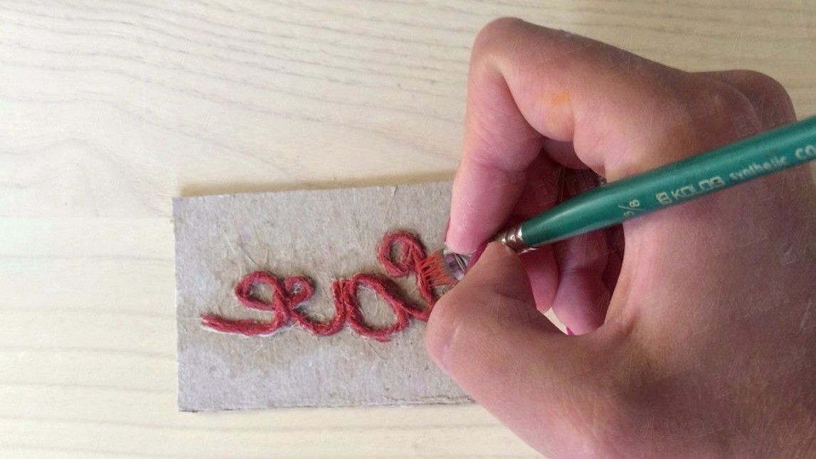 Как сделать красивую валентинку штамповым способом