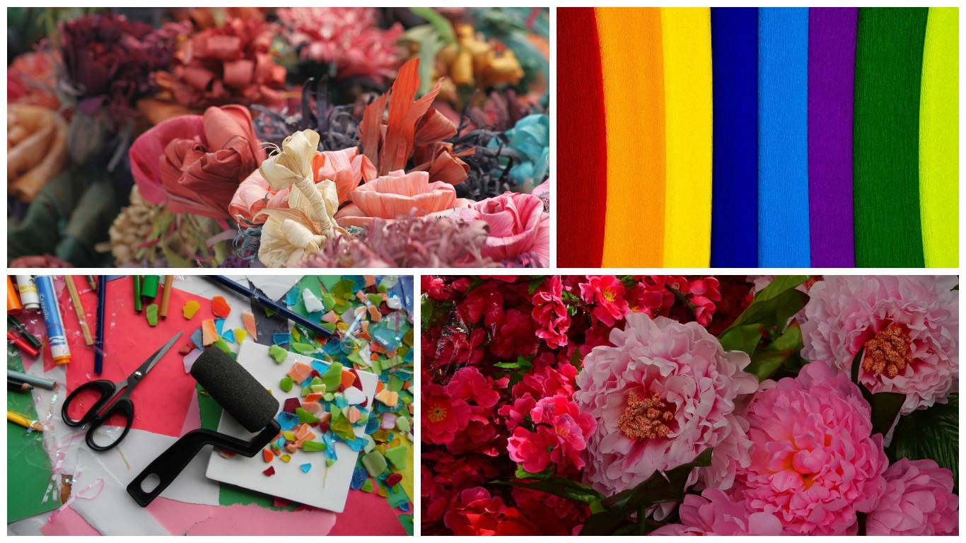 Как самостоятельно сделать цветы из гофрированной бумаги: 5 интересных способов