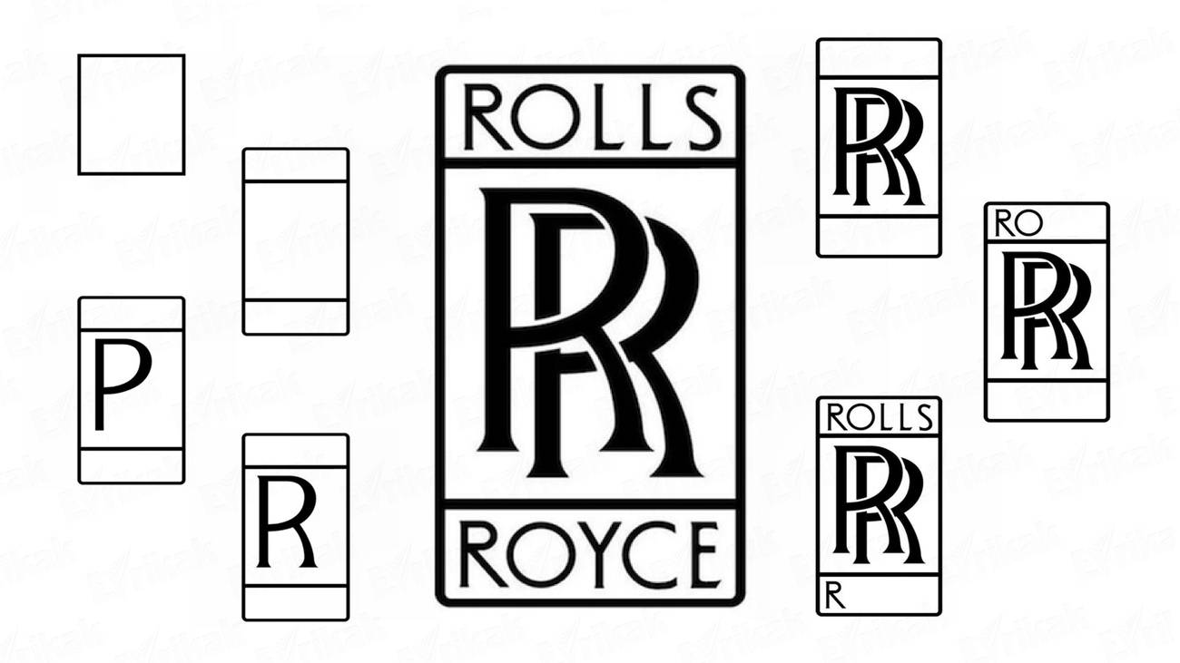 Как пошагово нарисовать эмблему автомобиля Роллс-Ройс.