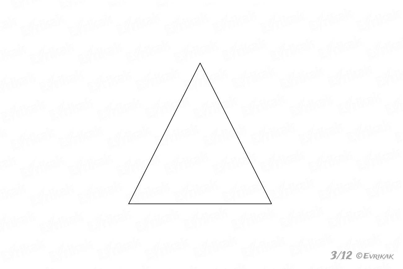 Лишняя фигура 3D треугольника