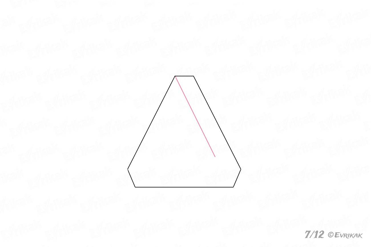 Линии 3D треугольника