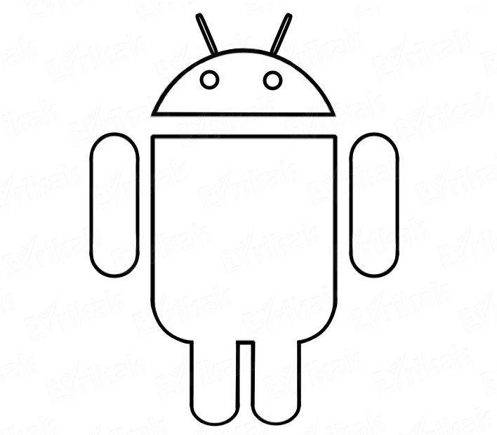 Раскраска «Логотип Android»