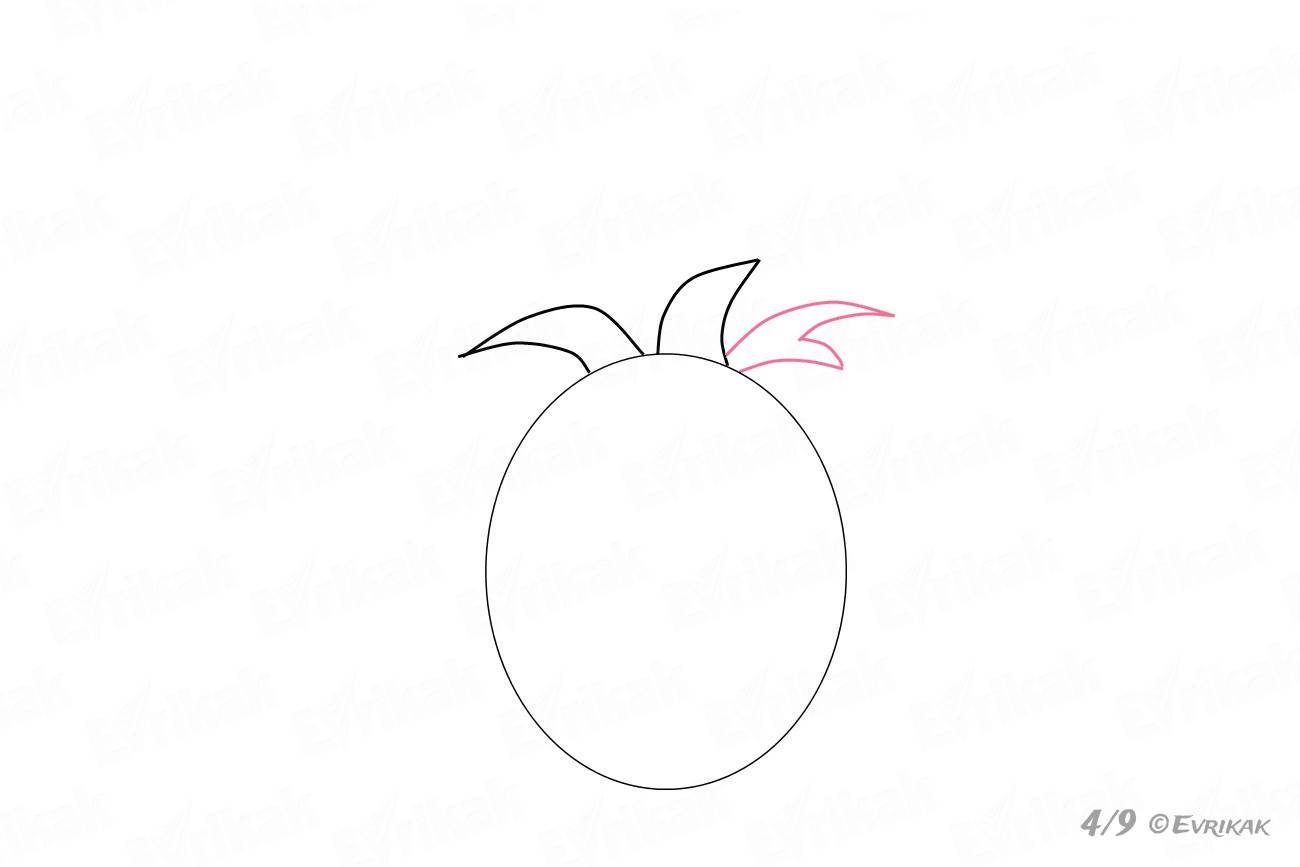 Как рисовать ананас карандашом поэтапно для начинающих
