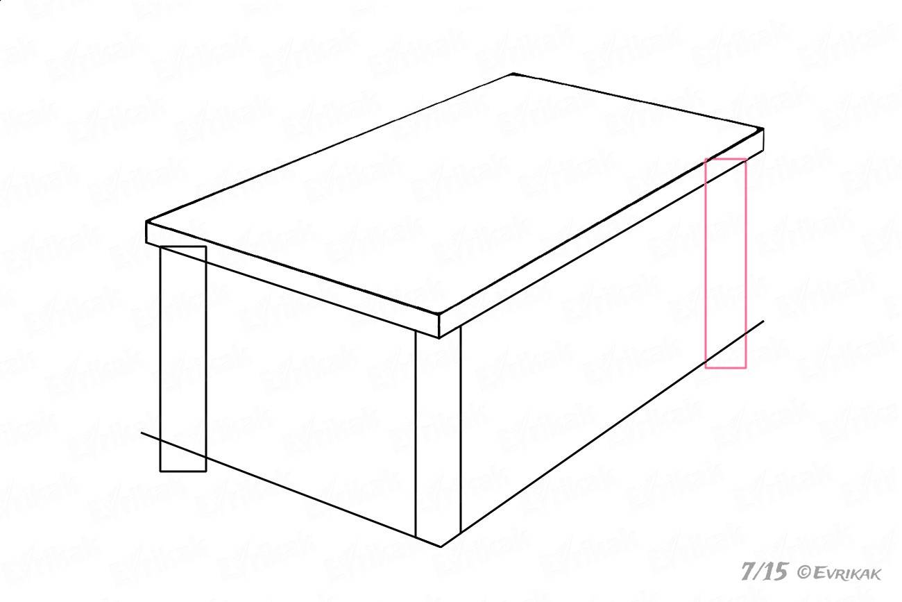 Como dibujar una mesa