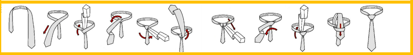 Винздорский узел завязивания галстука