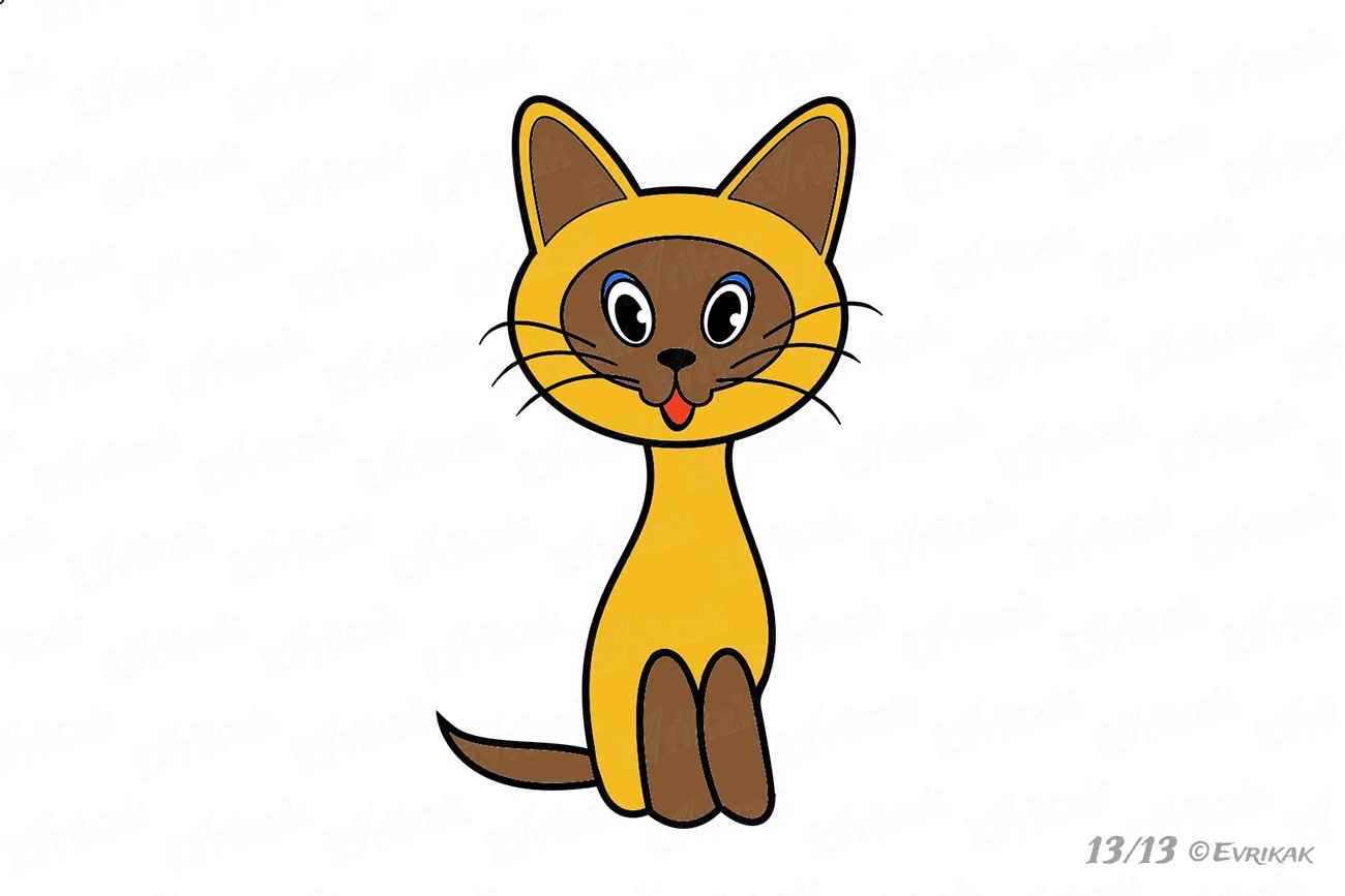 Нарисовать кошку поэтапно для детей. Пошаговое рисование кота для детей. Поэтапное рисование кошки для детей. Котик рисунок. Котенок рисунок.