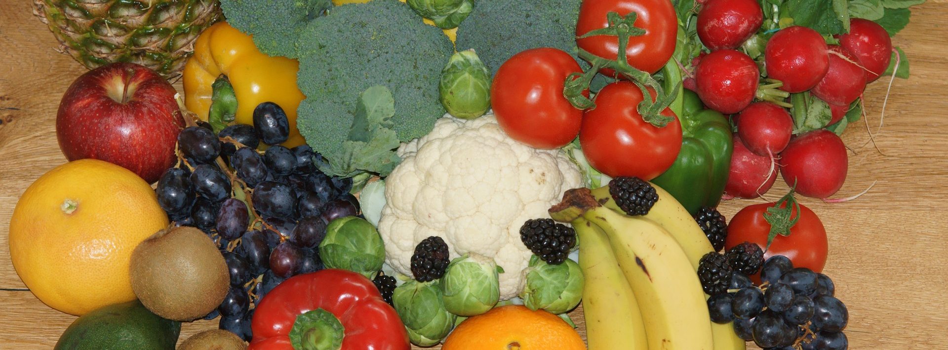 Голубые овощи и фрукты