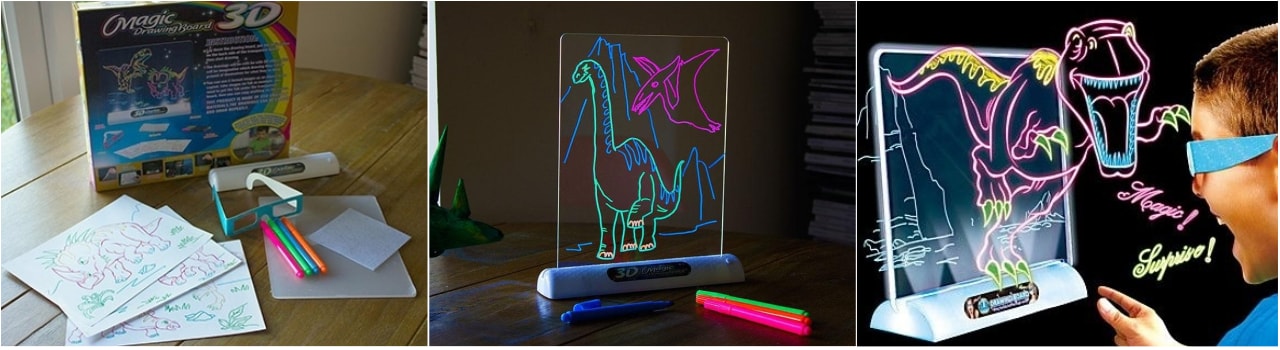 доска для рисования “3D Magic Drawing Board”